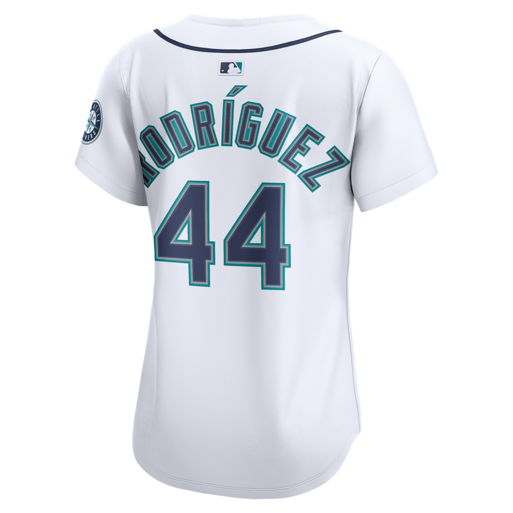 Seattle Mariners Julio Rodríguez Nike Women's Home Limited Jersey - White Team Jersey Sports Fan Apparel