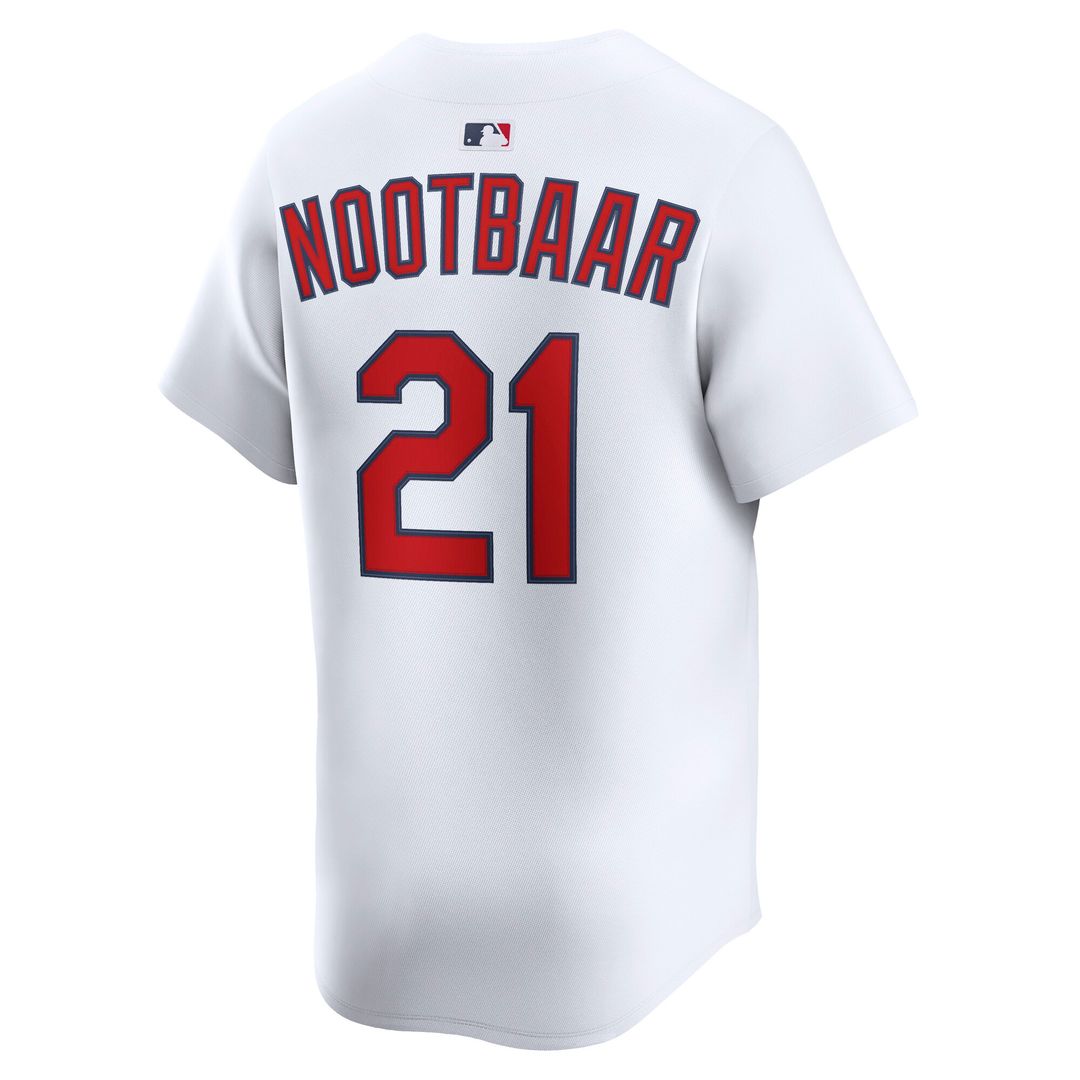 St. Louis Cardinals Lars Nootbaar Nike Home Limited Player Jersey - White Team Jersey Sports Fan Apparel