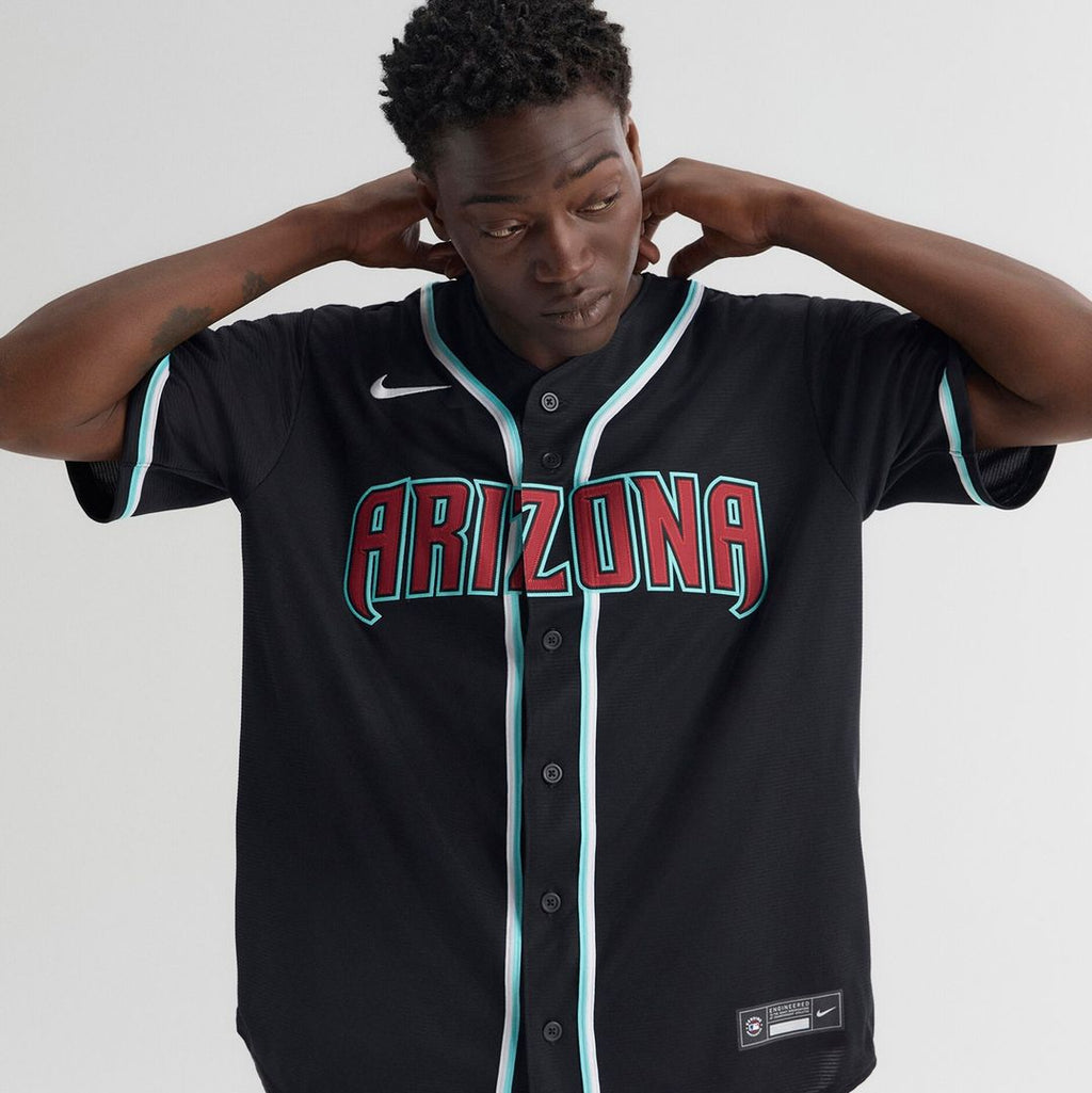 Arizona Diamondbacks Nike Fashion Replica Black Out Jersey Team Jersey Sports Fan Apparel