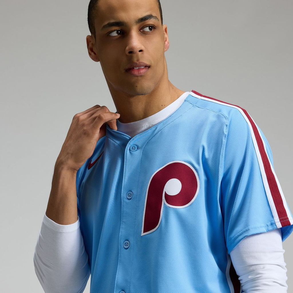 Philadelphia Phillies Nike Home Elite Jersey - White Team Jersey Sports Fan Apparel