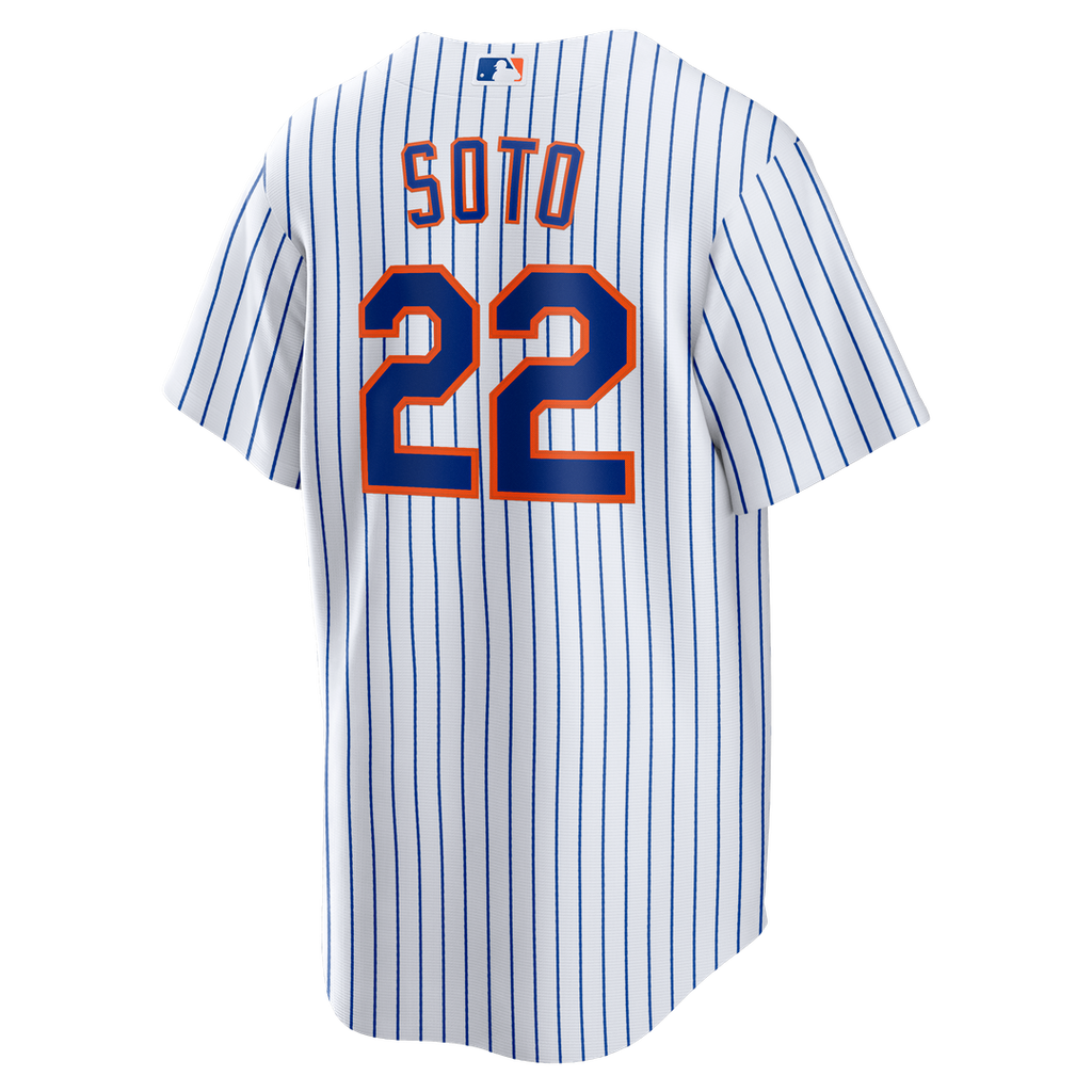 New York Mets Juan Soto Nike Home Replica Player Jersey - White Team Jersey Sports Fan Apparel