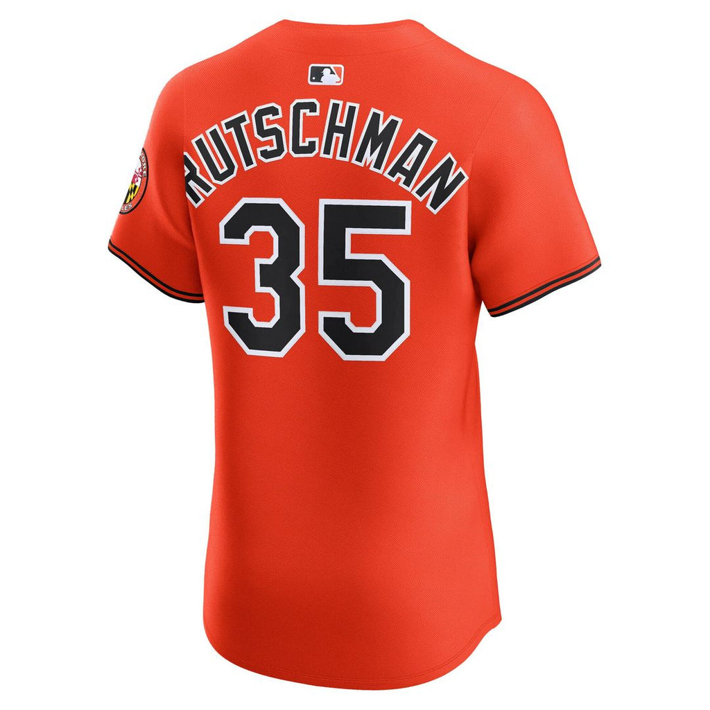 Baltimore Orioles Adley Rutschman Nike Alternate Elite Jersey - Black Team Jersey Sports Fan Apparel