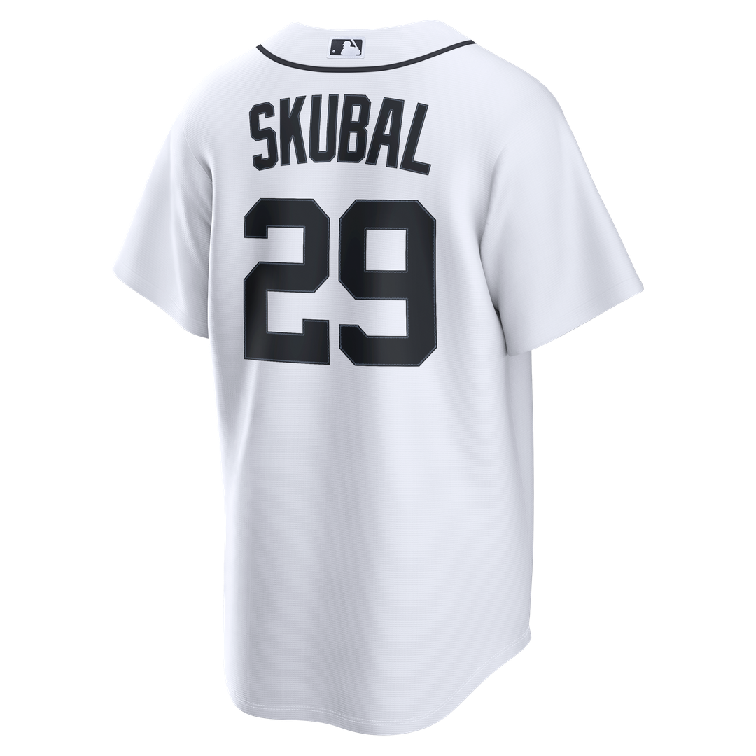 Detroit Tigers Tarik Skubal Nike Home Replica Jersey - White Team Jersey Sports Fan Apparel