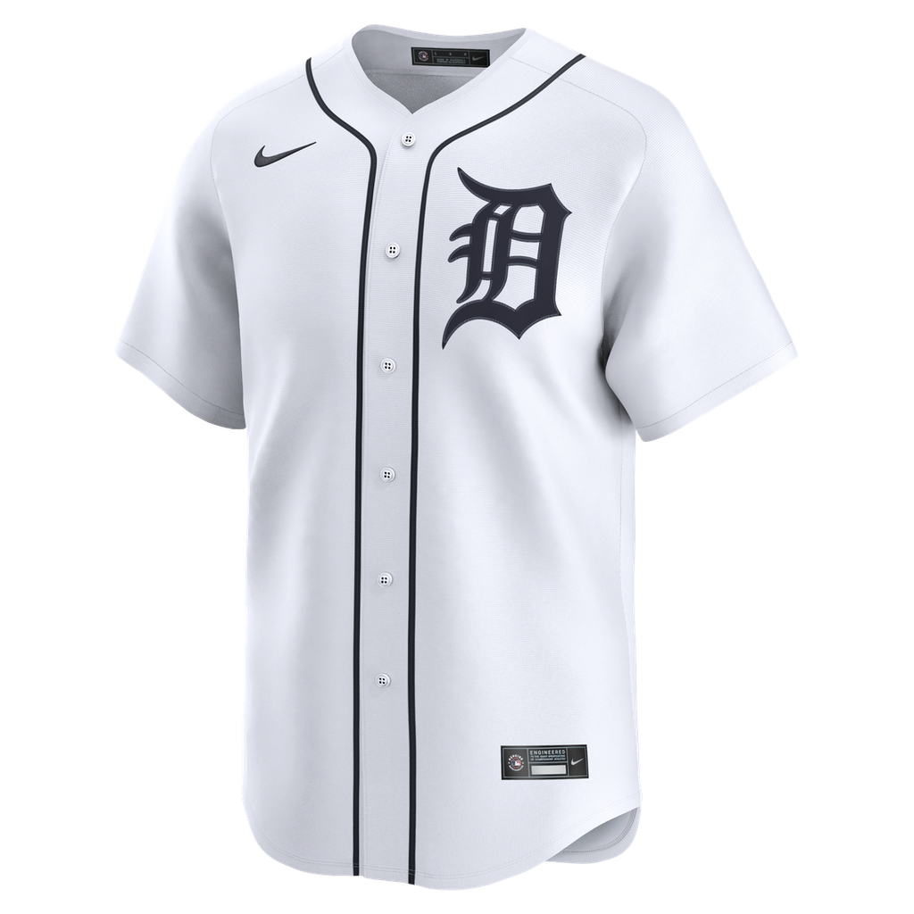 Detroit Tigers Tarik Skubal Nike Home Limited Player Jersey - White Team Jersey Sports Fan Apparel