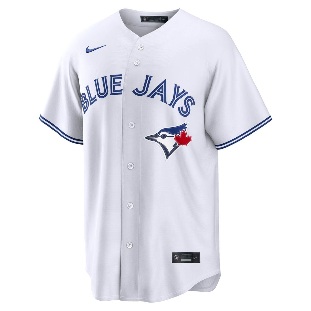 Toronto Blue Jays Alejandro Kirk Nike Home Replica Jersey - White Team Jersey Sports Fan Apparel