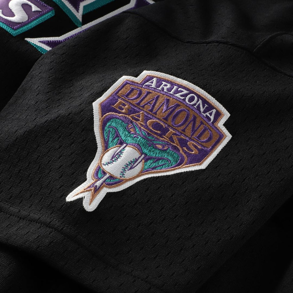 Arizona Diamondbacks Randy Johnson Mitchell & Ness Big & Tall Cooperstown Mesh Batting Practice Jersey - Black Team Jersey Sports Fan Apparel