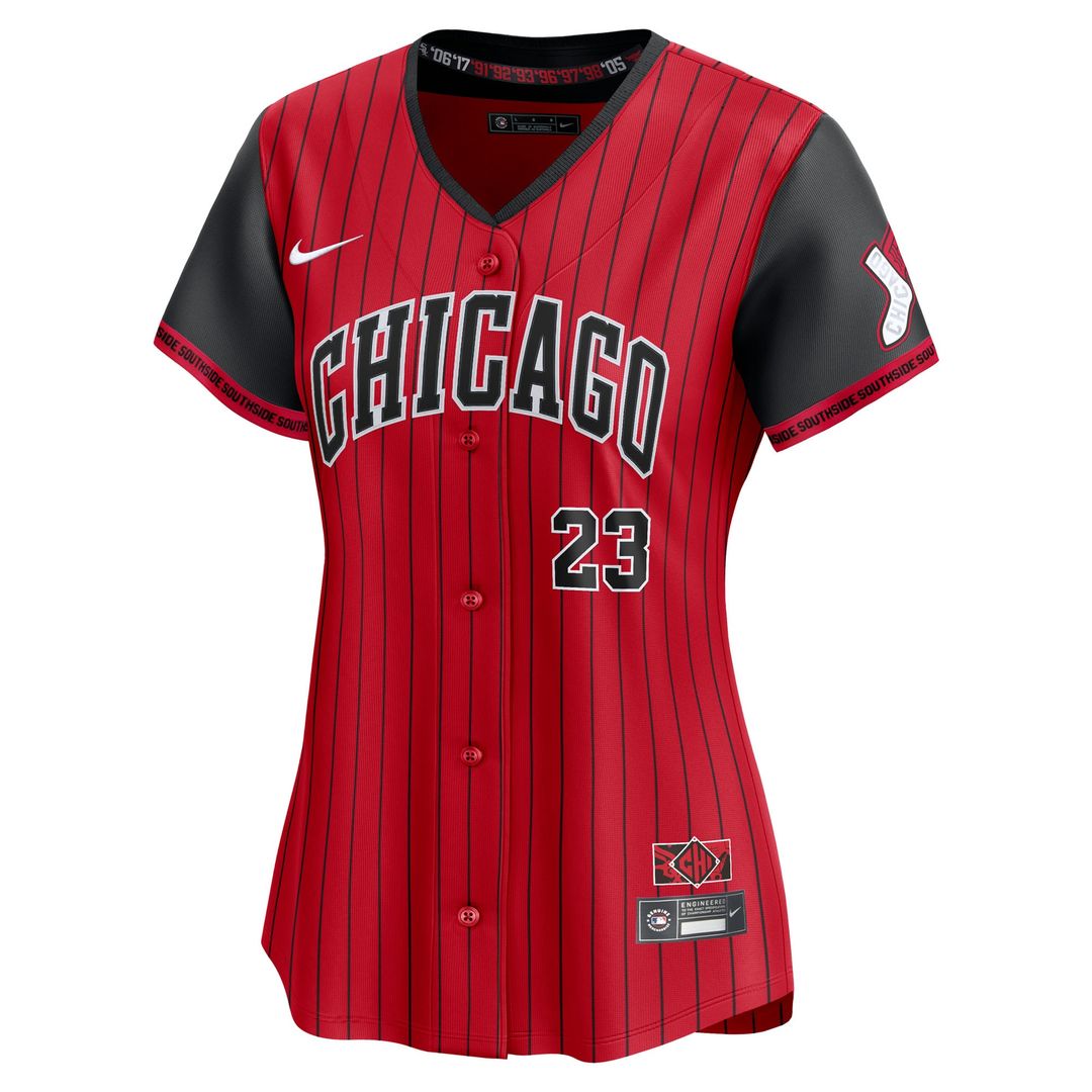 Chicago White Sox Andrew Benintendi Nike Women's City Connect Limited Jersey - Black Team Jersey Sports Fan Apparel