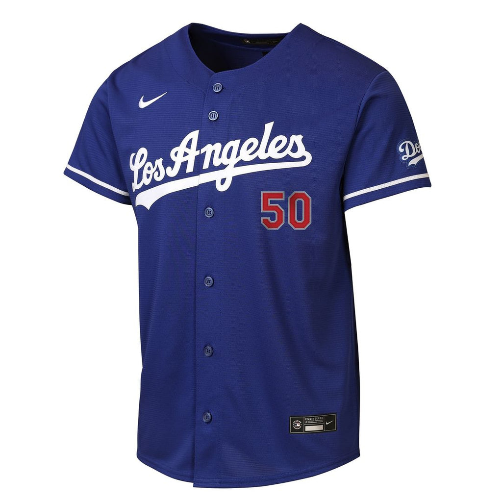Los Angeles Dodgers Mookie Betts Nike Youth Home Stadium Jersey - White Team Jersey Sports Fan Apparel