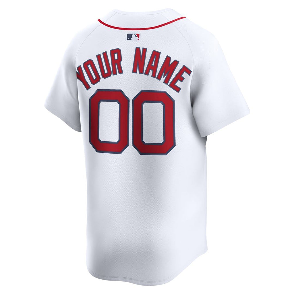 Boston Red Sox Nike Home Limited Custom Jersey - White Team Jersey Sports Fan Apparel