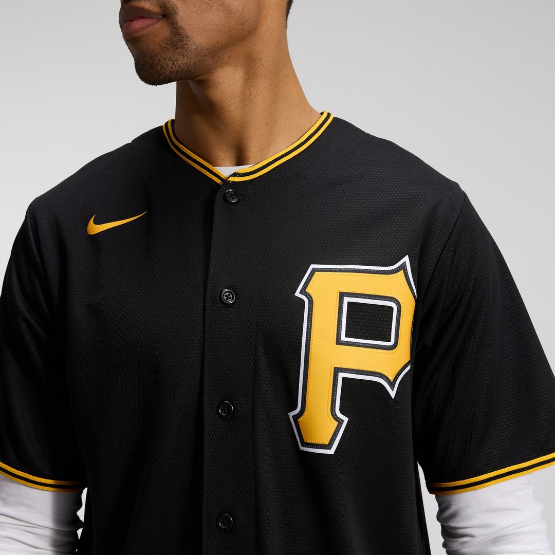 Pittsburgh Pirates Nike Home Replica Team Jersey - White Team Jersey Sports Fan Apparel
