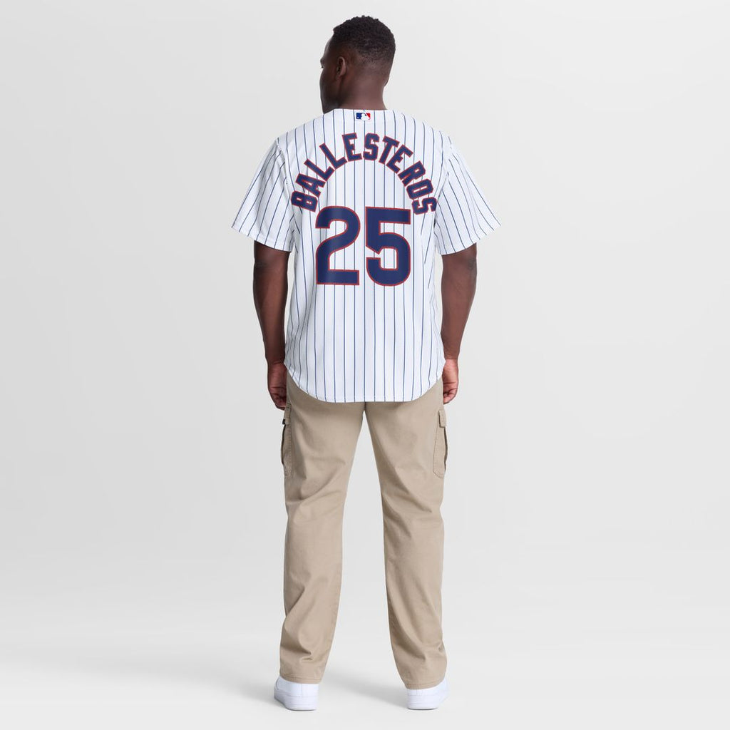 Chicago Cubs Moisés Ballesteros Nike Home Replica Jersey - White Team Jersey Sports Fan Apparel