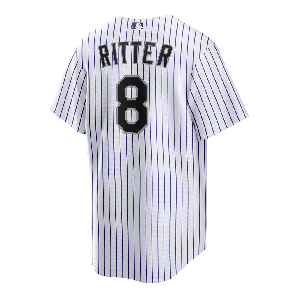 Colorado Rockies Ryan Ritter Nike Home Replica Jersey - White Team Jersey Sports Fan Apparel