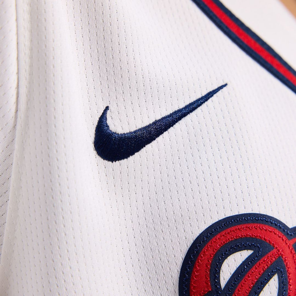 Atlanta Braves Nike Women's Home Limited Jersey - White Team Jersey Sports Fan Apparel