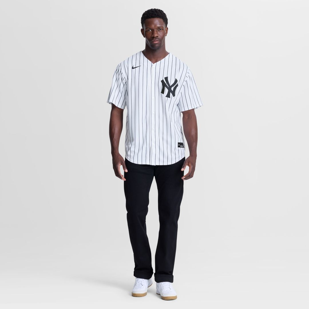 New York Yankees Ben Rice Nike Home Replica Jersey - White Team Jersey Sports Fan Apparel