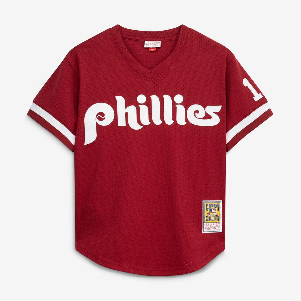 Philadelphia Phillies Darren Daulton Mitchell & Ness Authentic Batting Practice Jersey - Scarlet Team Jersey Sports Fan Apparel