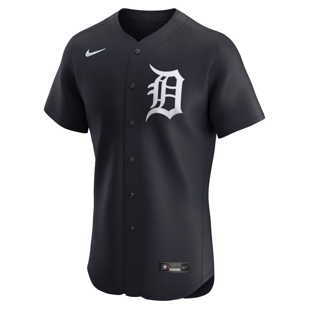 Detroit Tigers Nike Home Elite Jersey - White Team Jersey Sports Fan Apparel