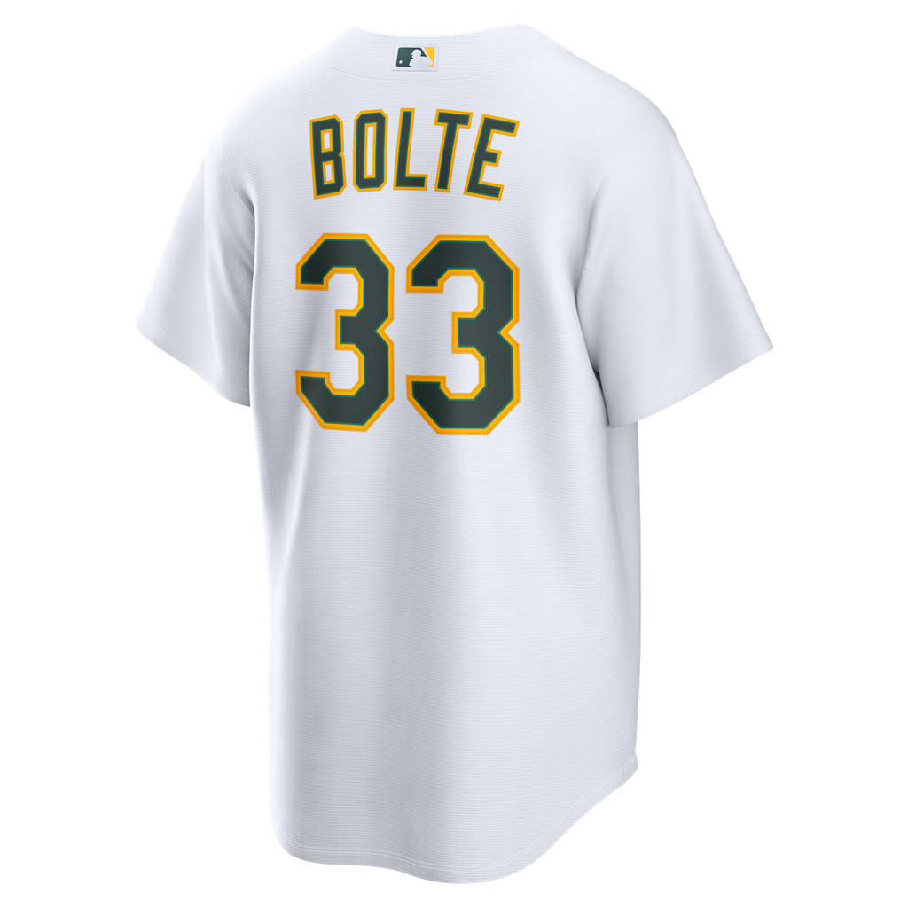 Athletics Henry Bolte Nike Home Replica Jersey - White Team Jersey Sports Fan Apparel