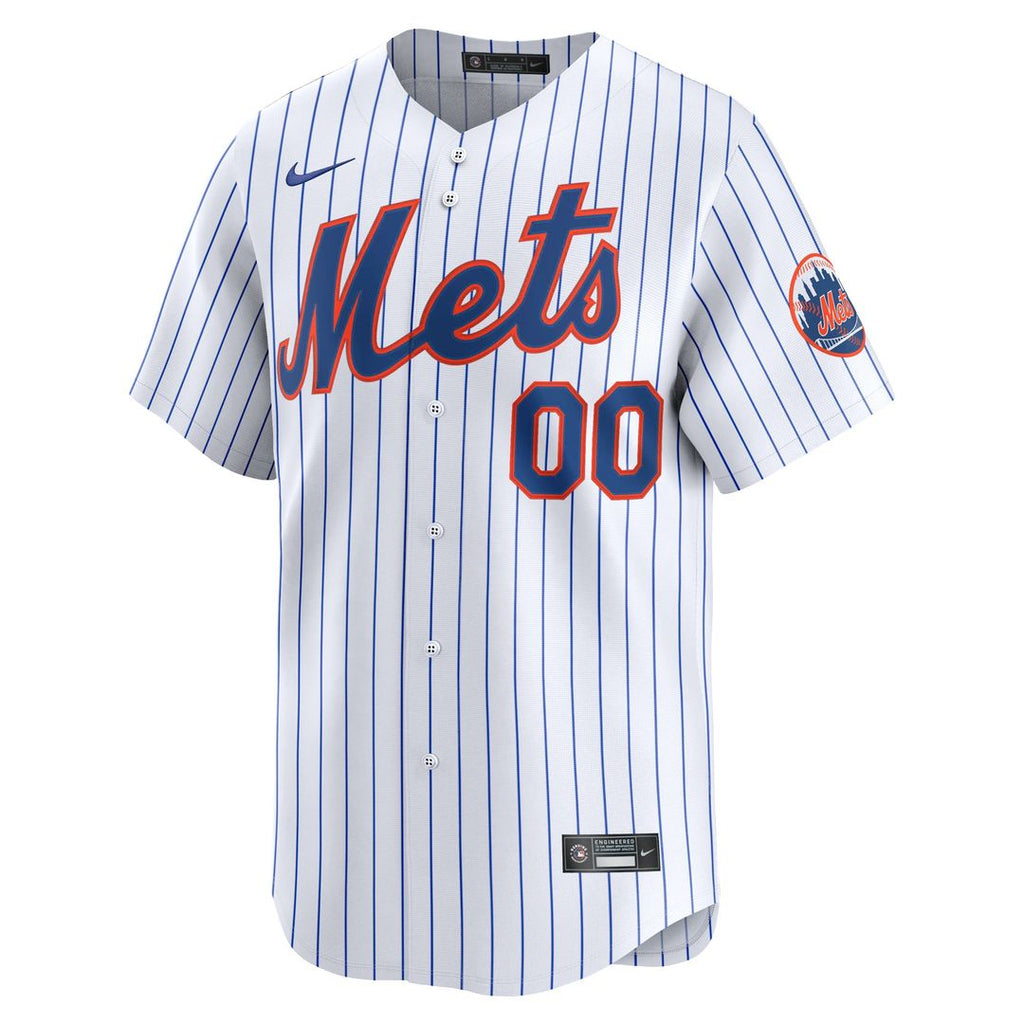 New York Mets Nike Home Limited Pick - A - Player Retired Roster Jersey - White Team Jersey Sports Fan Apparel
