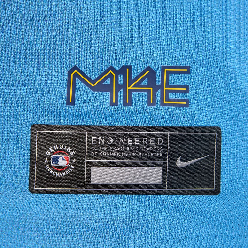 Milwaukee Brewers Nike City Connect Limited Jersey - Light Blue Team Jersey Sports Fan Apparel