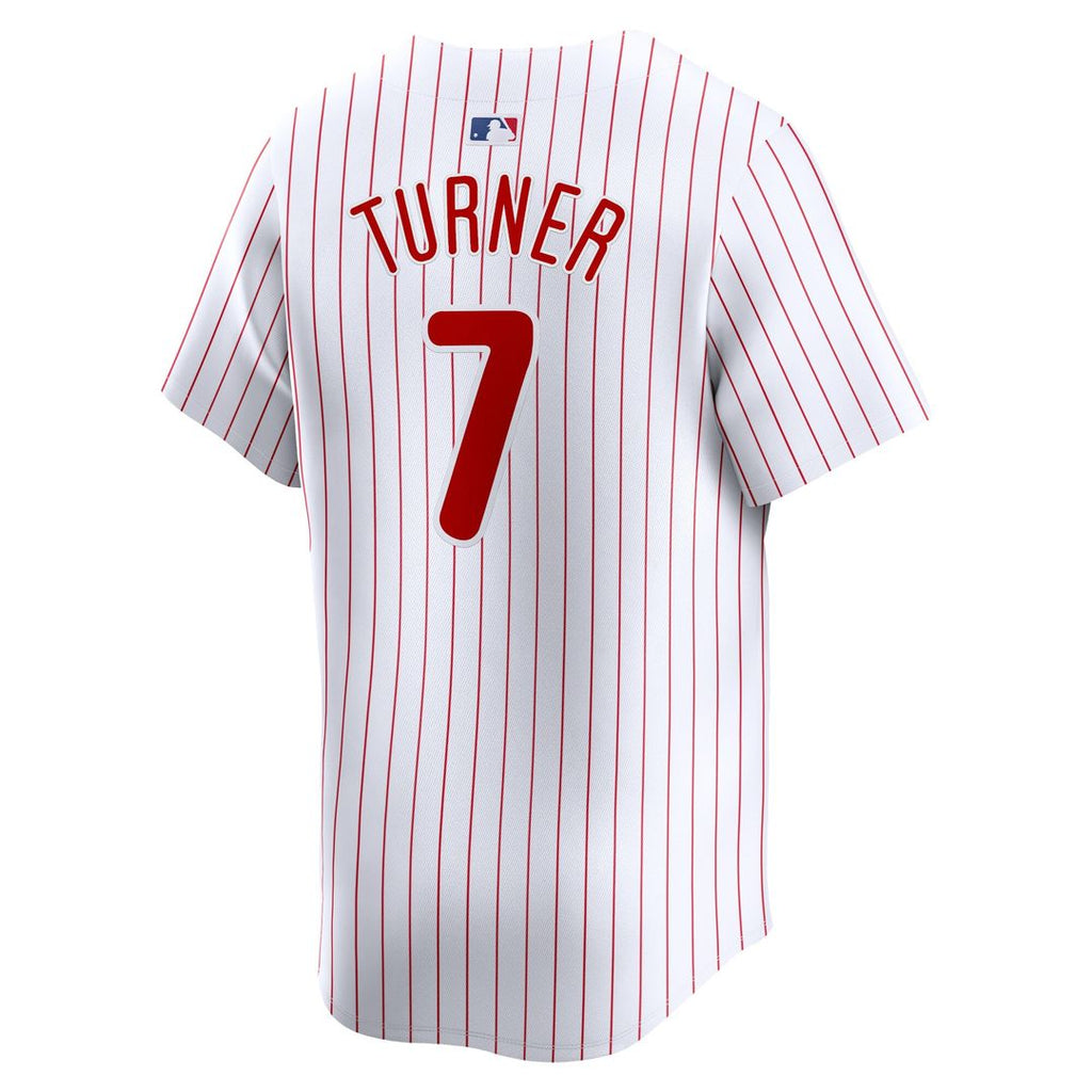 Philadelphia Phillies Trea Turner Nike Home Limited Player Jersey - White Team Jersey Sports Fan Apparel