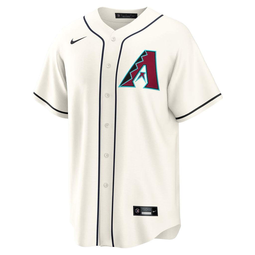 Arizona Diamondbacks Nike Home Custom Replica Jersey - Cream Team Jersey Sports Fan Apparel