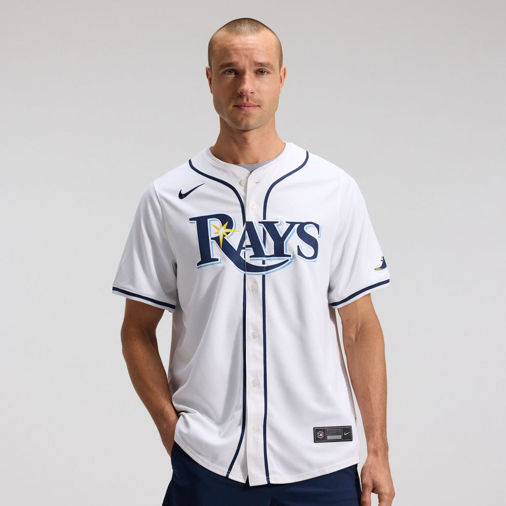 Tampa Bay Rays Yandy Diaz Nike Home Limited Player Jersey - White Team Jersey Sports Fan Apparel