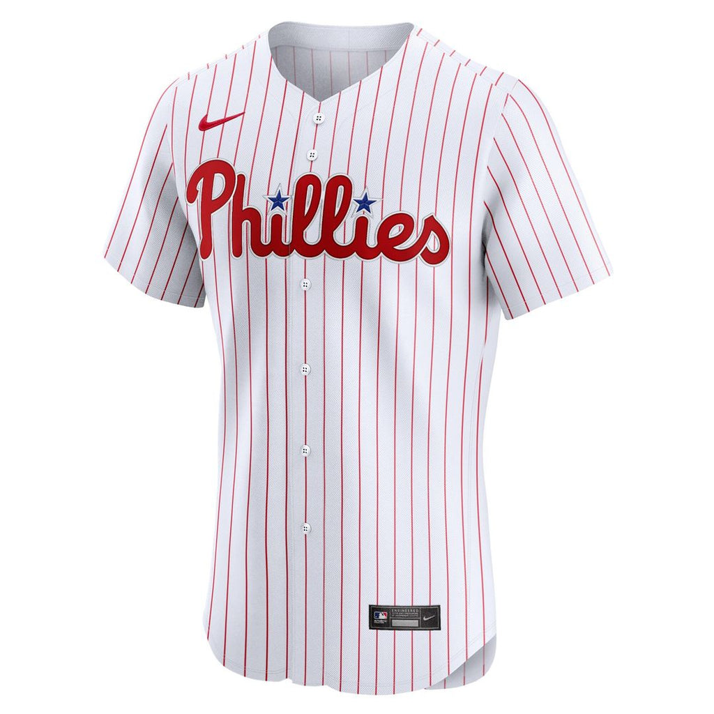 Philadelphia Phillies Nike Home Elite Jersey - White Team Jersey Sports Fan Apparel