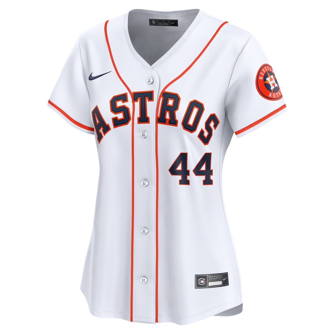 Houston Astros Yordan Alvarez Nike Women's Home Limited Player Jersey - White Team Jersey Sports Fan Apparel