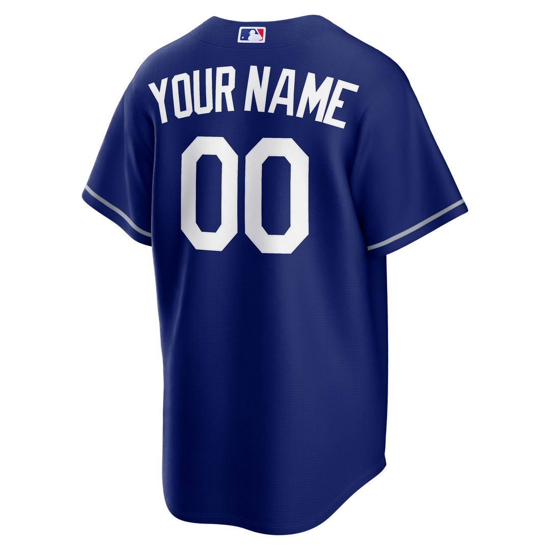 Los Angeles Dodgers Nike Alternate Replica Custom Jersey - Royal Team Jersey Sports Fan Apparel