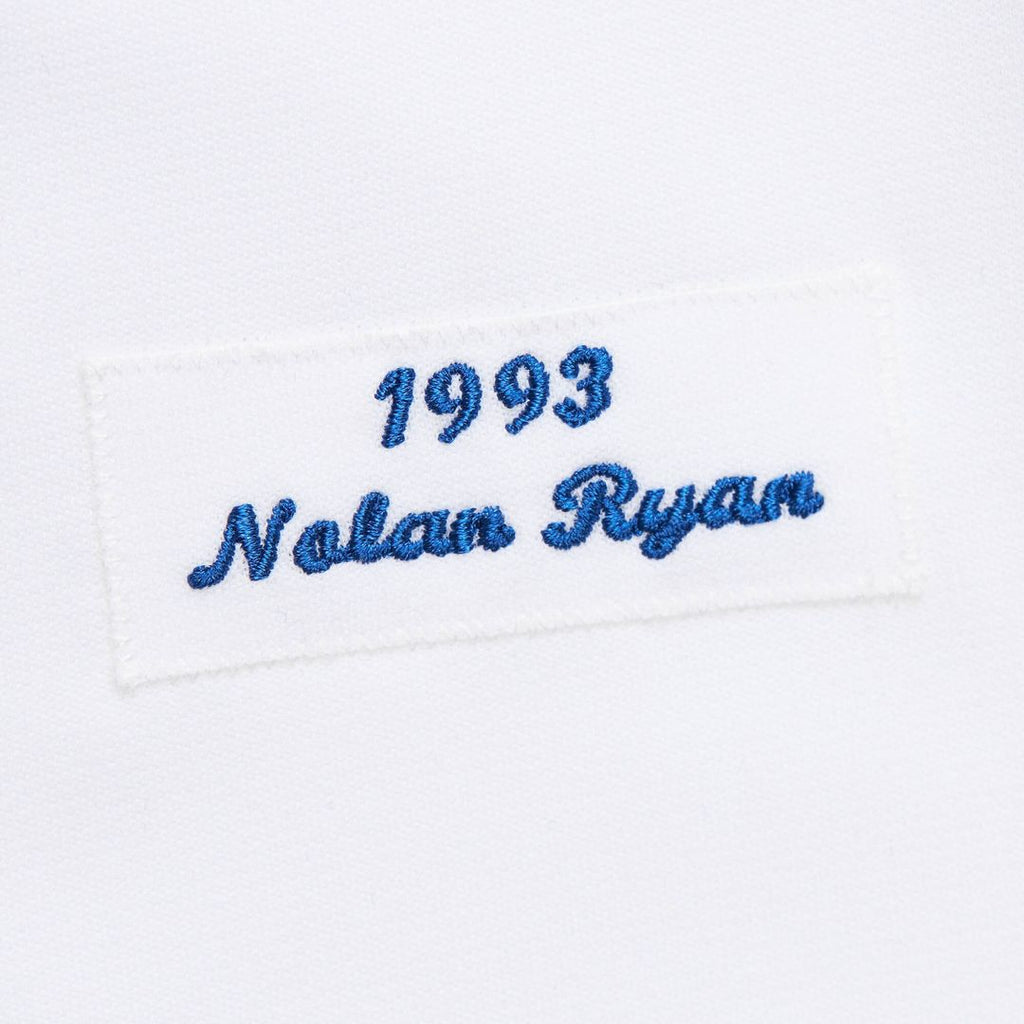 Texas Rangers Nolan Ryan Mitchell & Ness 1993 Cooperstown Authentic Jersey - White Team Jersey Sports Fan Apparel
