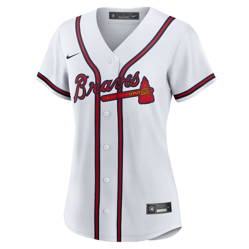 Atlanta Braves Chris Sale Nike Women's Home Replica Jersey - White Team Jersey Sports Fan Apparel