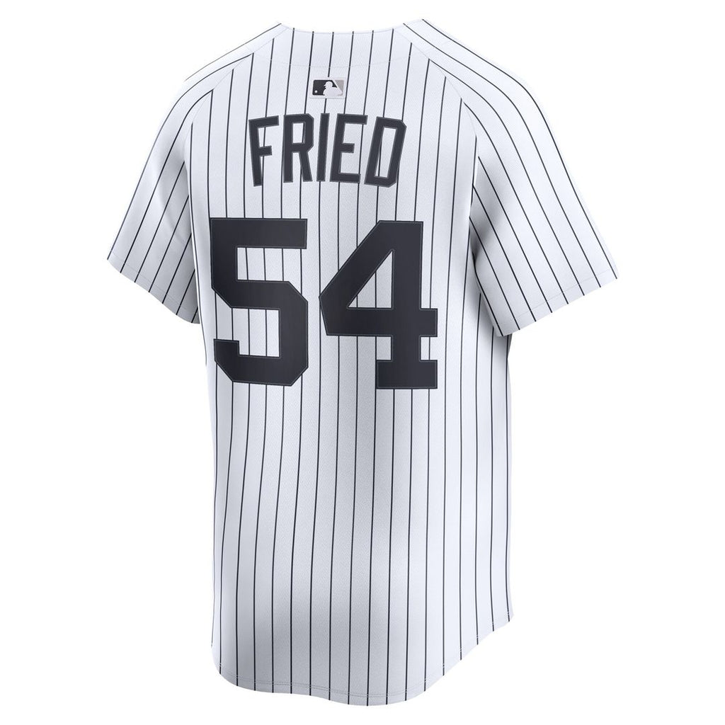 New York Yankees Max Fried Nike Home Limited Player Jersey - White Team Jersey Sports Fan Apparel