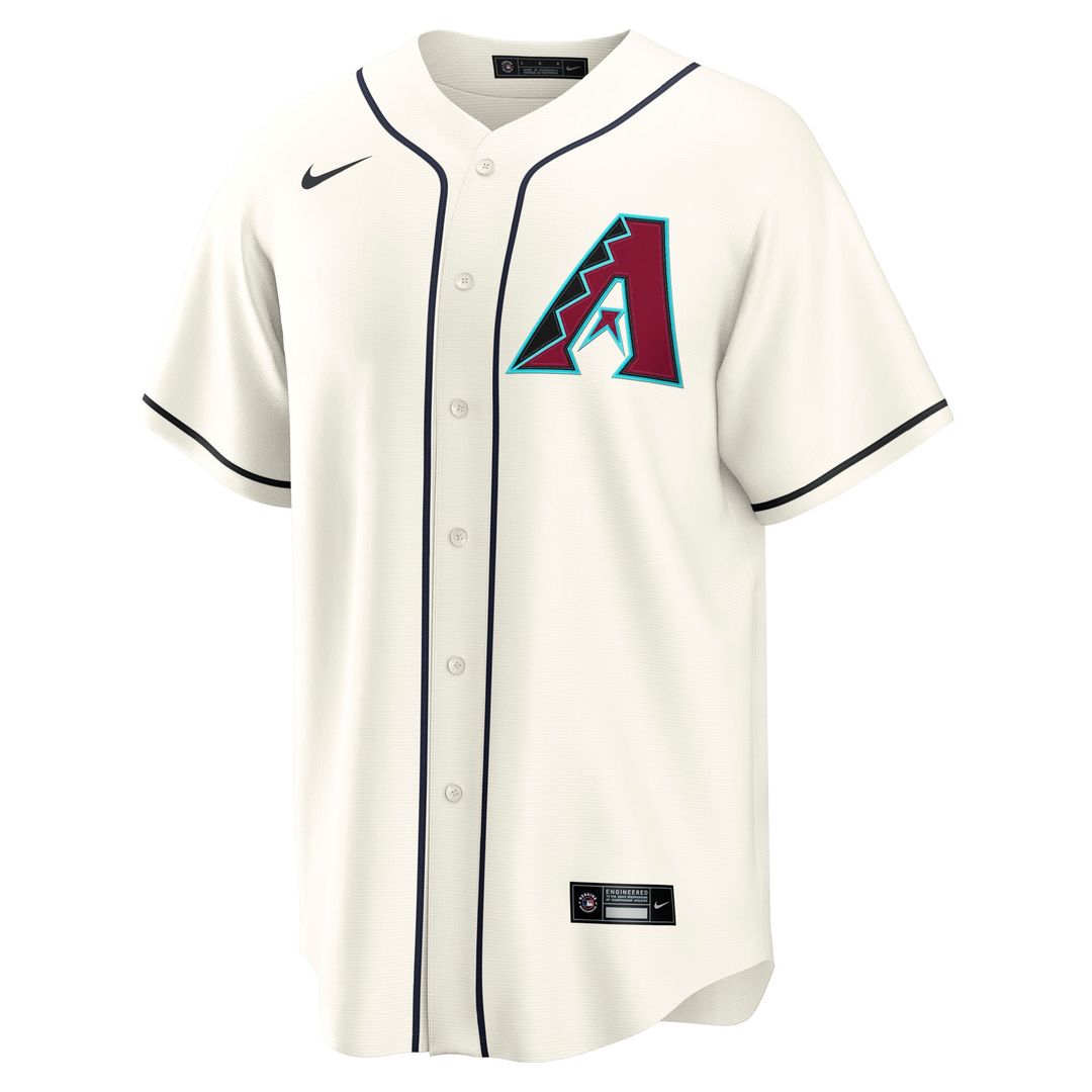 Arizona Diamondbacks Corbin Carroll Nike Home Replica Jersey - Cream Team Jersey Sports Fan Apparel