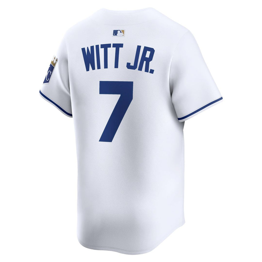 Kansas City Royals Bobby Witt Jr. Nike Home Limited Player Jersey - White Team Jersey Sports Fan Apparel