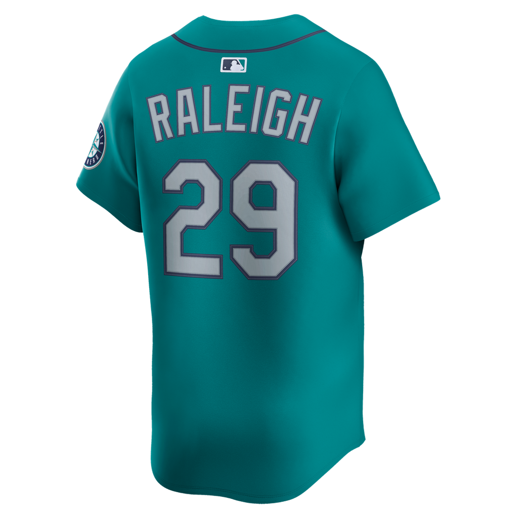 Seattle Mariners Cal Raleigh Nike Home Limited Player Jersey - White Team Jersey Sports Fan Apparel