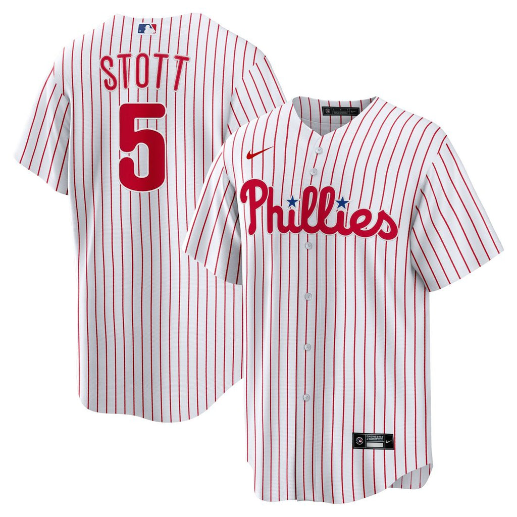 Philadelphia Phillies Bryson Stott Nike Replica Player Jersey - White Team Jersey Sports Fan Apparel