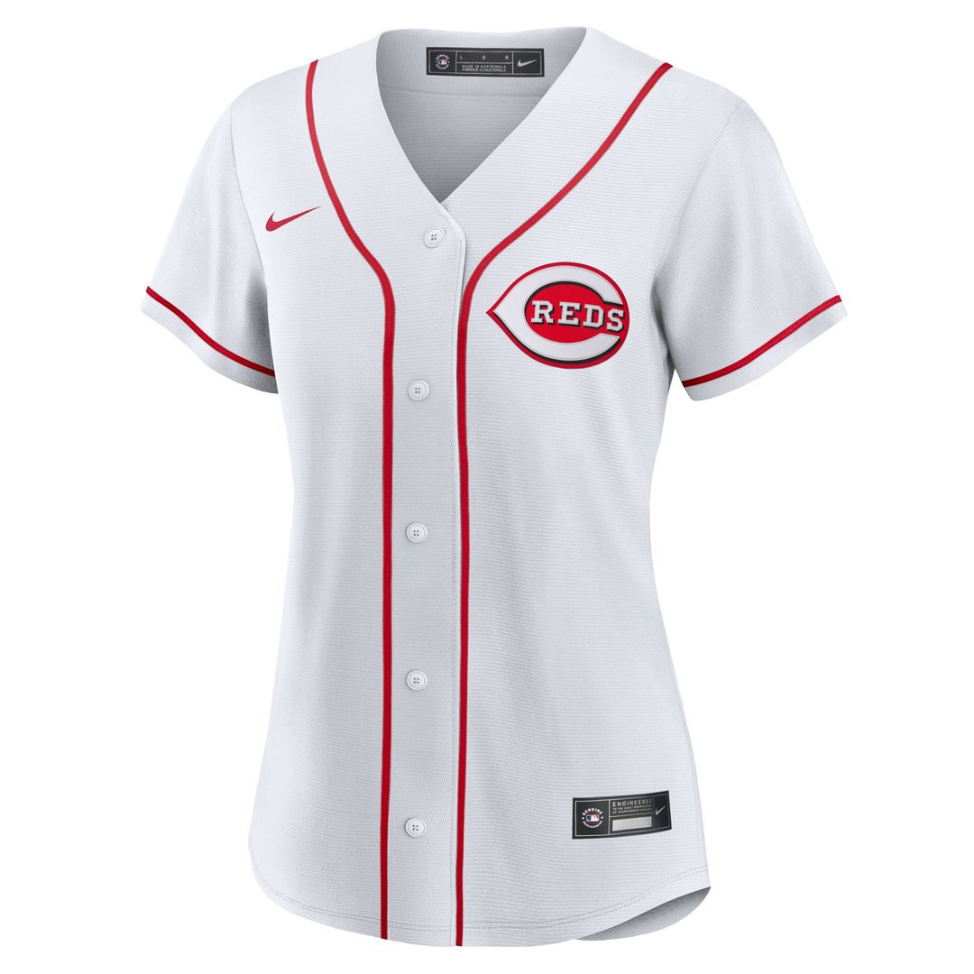 Cincinnati Reds Tyler Stephenson Nike Women's Home Replica Jersey - White Team Jersey Sports Fan Apparel