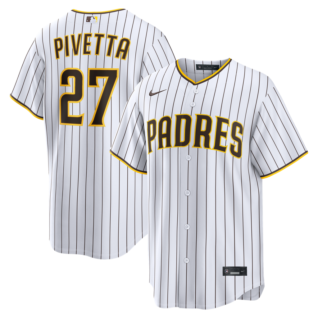 San Diego Padres Nick Pivetta Nike Home Replica Jersey - White Team Jersey Sports Fan Apparel