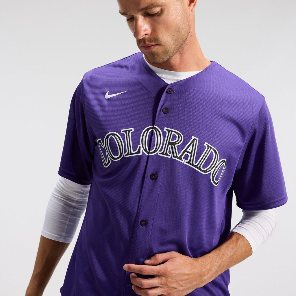 Colorado Rockies Nike Home Replica Team Jersey - White Team Jersey Sports Fan Apparel