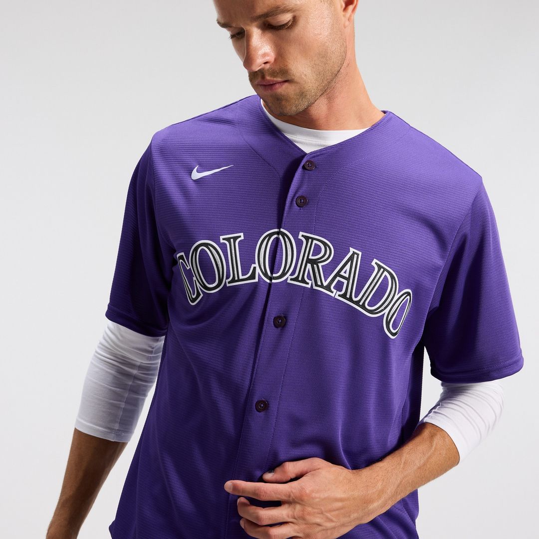 Colorado Rockies Nike Home Replica Team Jersey - White Team Jersey Sports Fan Apparel