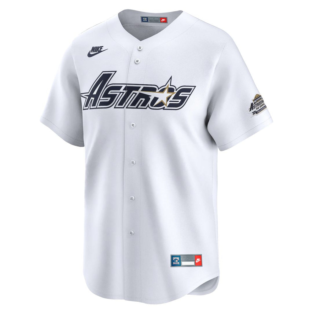 Houston Astros Craig Biggio Nike Throwback Cooperstown Limited Jersey - White Team Jersey Sports Fan Apparel