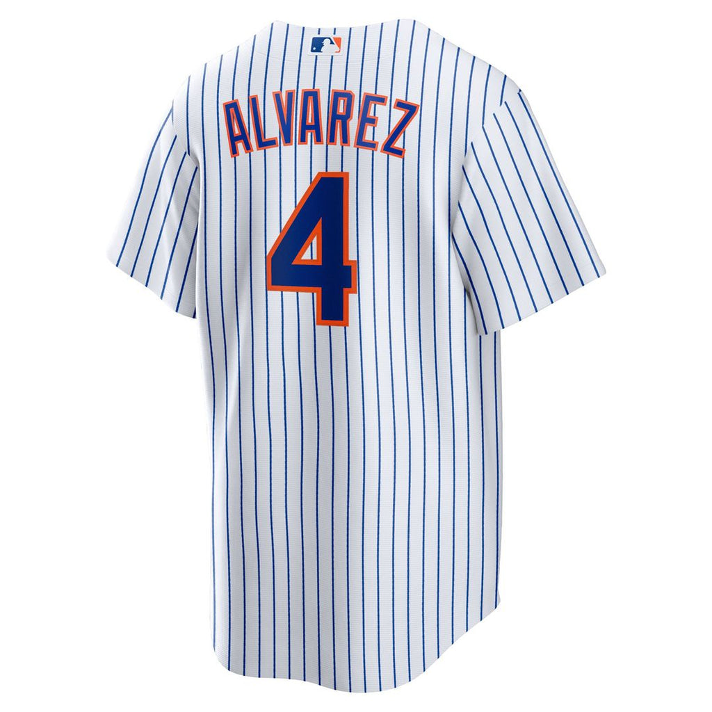 New York Mets Francisco Alvarez Nike Replica Player Jersey - White Team Jersey Sports Fan Apparel