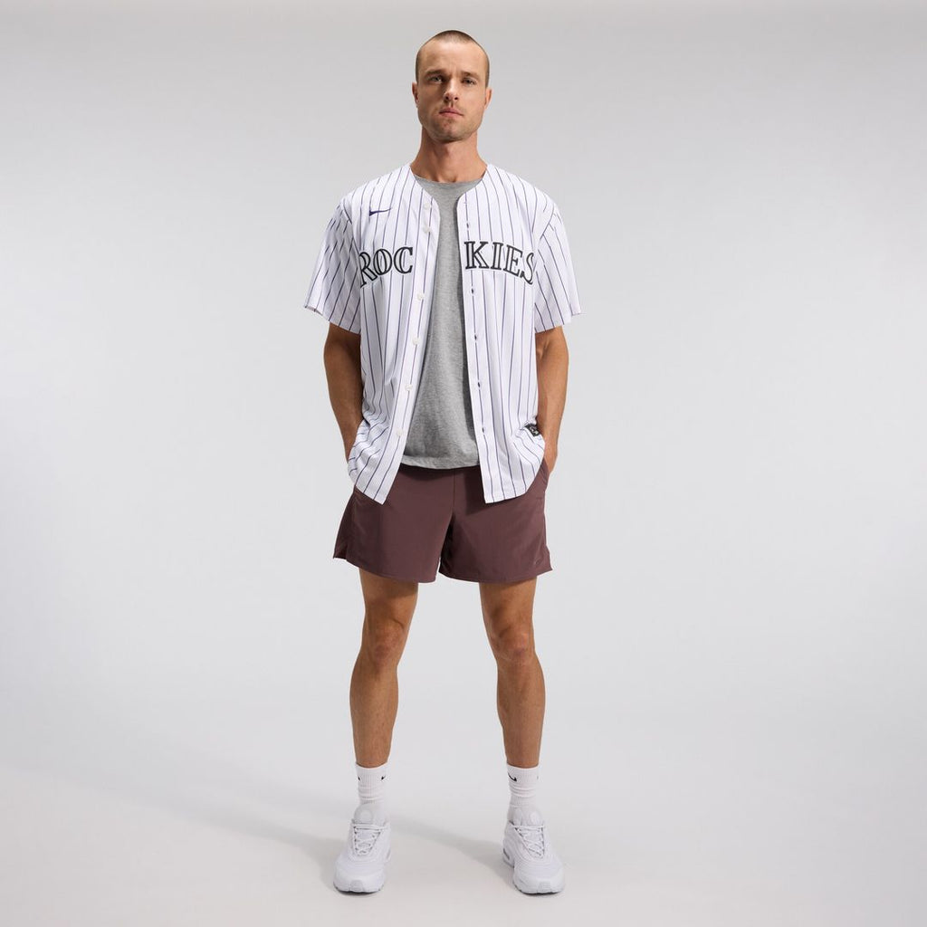 Colorado Rockies Nike Home Replica Team Jersey - White Team Jersey Sports Fan Apparel