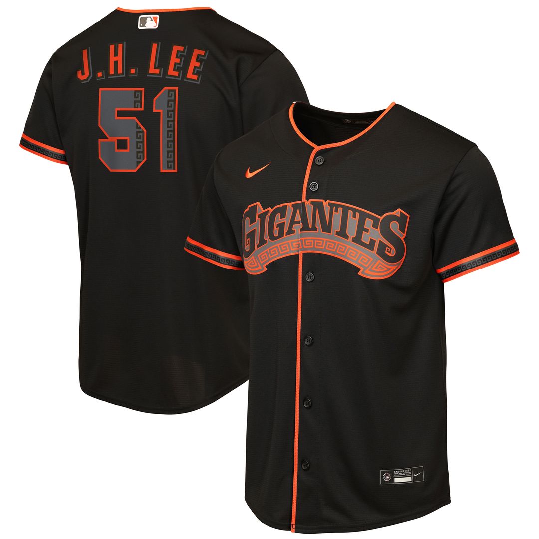 San Francisco Giants Jung Hoo Lee Nike Youth Alternate Replica Jersey - Orange Team Jersey Sports Fan Apparel