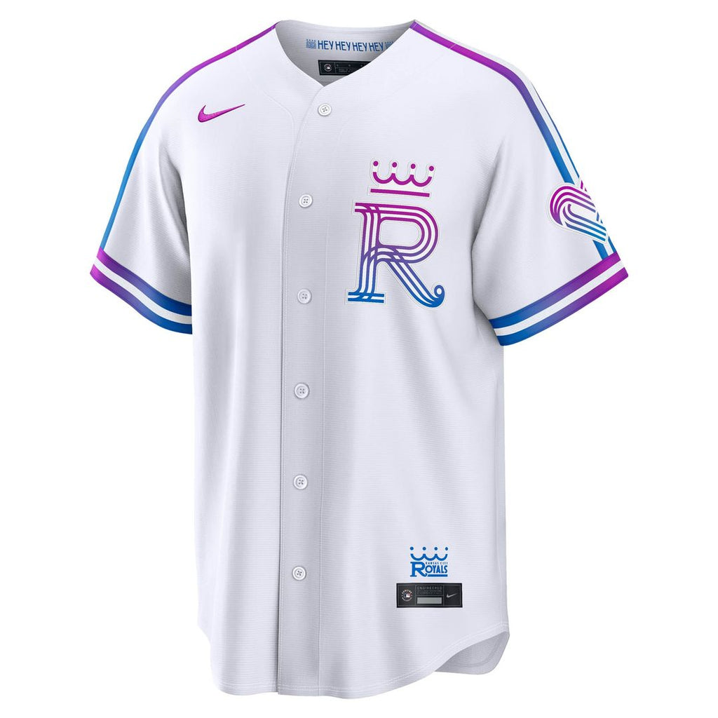 Kansas City Royals Nike 2026 City Connect Stadium Jersey - White Team Jersey Sports Fan Apparel