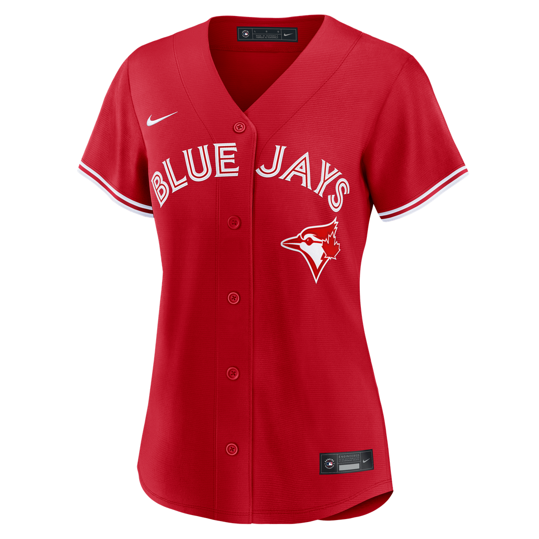 Toronto Blue Jays Vladimir Guerrero Jr. Nike Women's Canada Day Replica Jersey - Red Team Jersey Sports Fan Apparel
