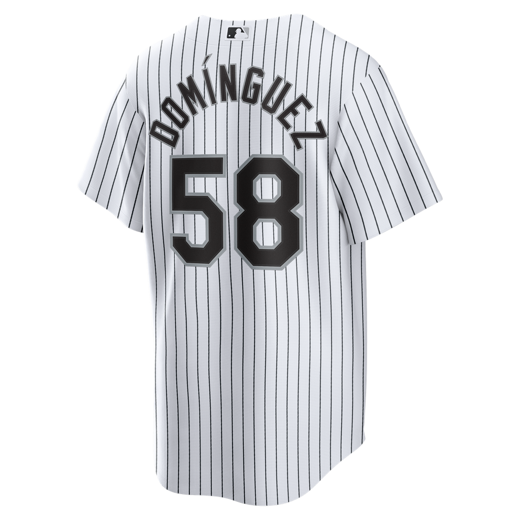 Chicago White Sox Seranthony Domínguez Nike Home Replica Jersey - White Team Jersey Sports Fan Apparel