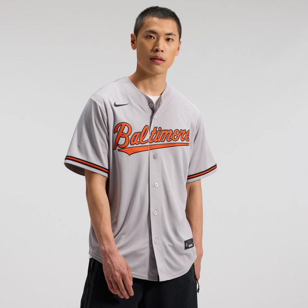 Baltimore Orioles Nike Road Replica Team Jersey - Gray Team Jersey Sports Fan Apparel