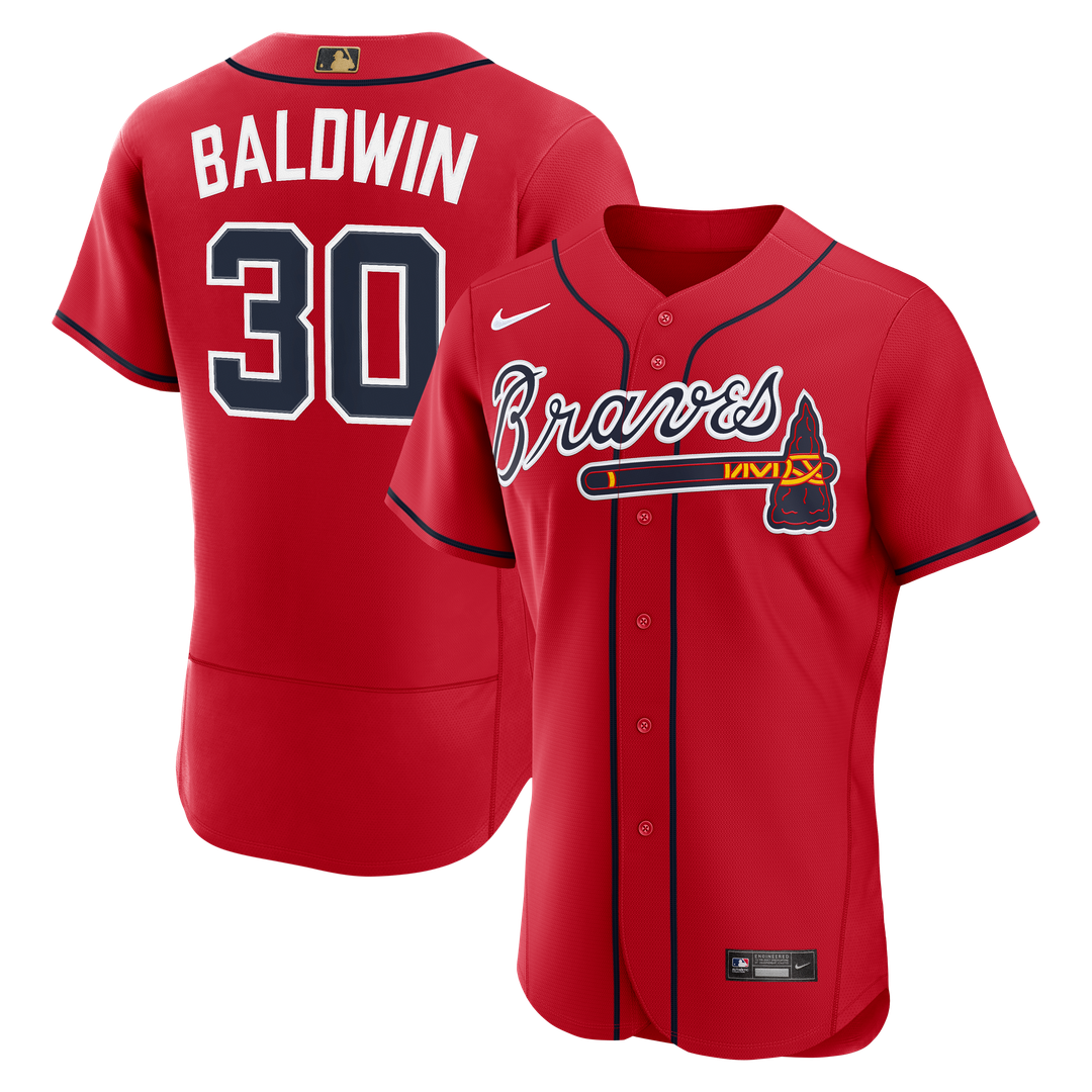 Atlanta Braves Drake Baldwin Nike MLB Awards Authentic Jersey - White Team Jersey Sports Fan Apparel