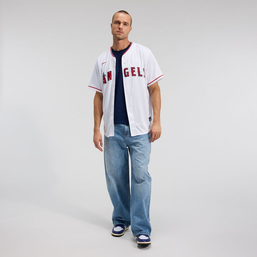 Los Angeles Angels Nike Alternate Replica Team Jersey - Red Team Jersey Sports Fan Apparel